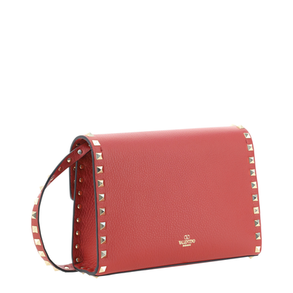 MAYFEYR - Valentino - Small Rockstud Grained Calfskin Shoulder Bag - ZW2B0181VSF0RO