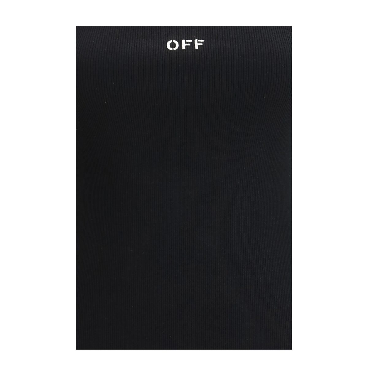 MAYFEYR - Off-White - Off Stamp Rib Tank Top - 2AD072C99JER002W003