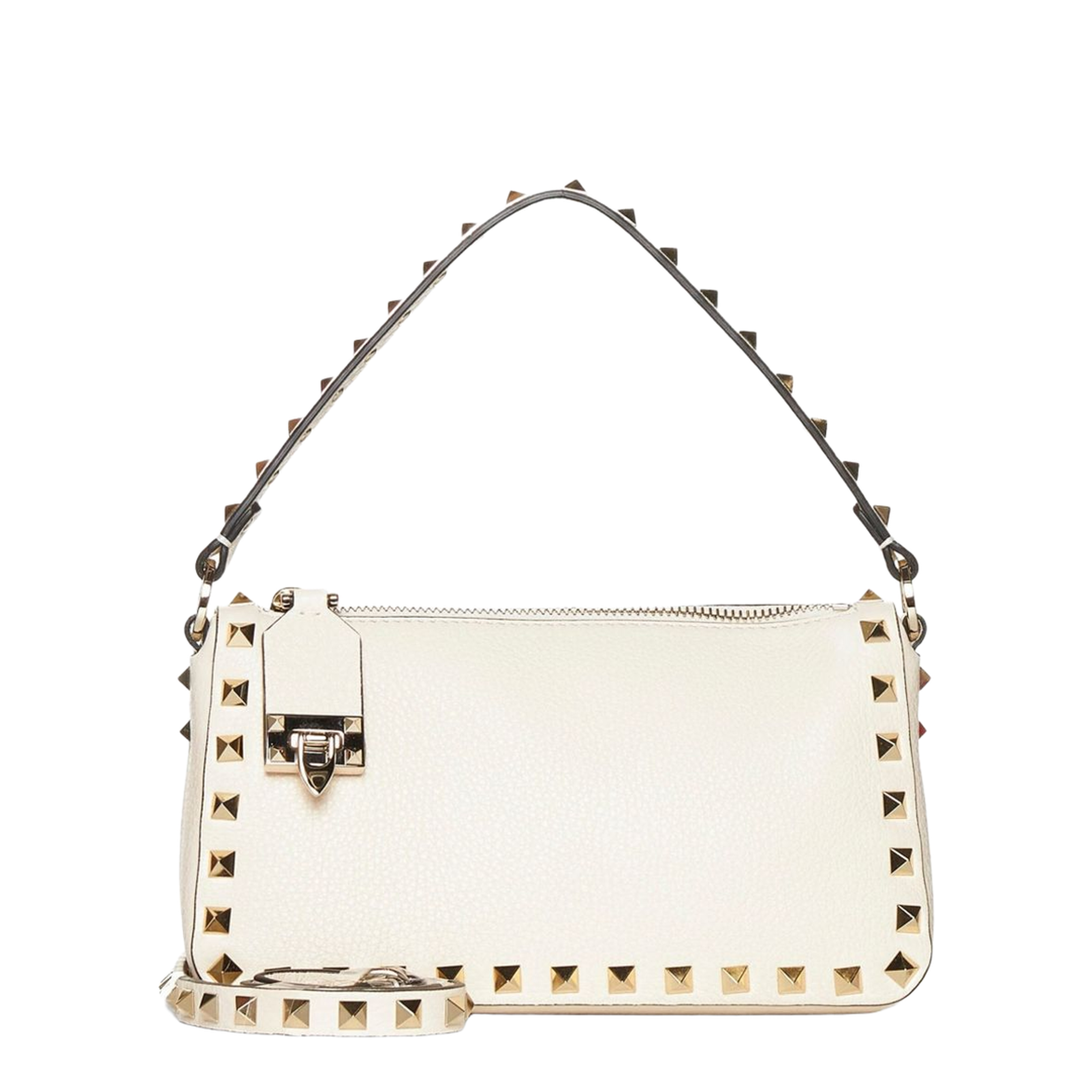 Rockstud Small Leather Shoulder Bag