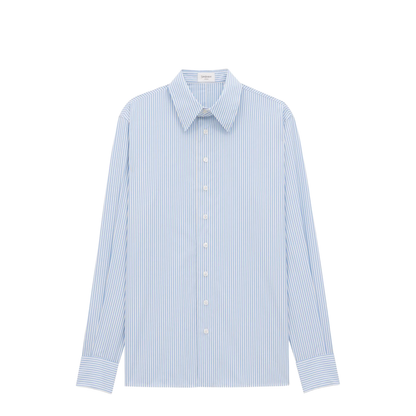 Shirt in Oxford Stripe Cotton