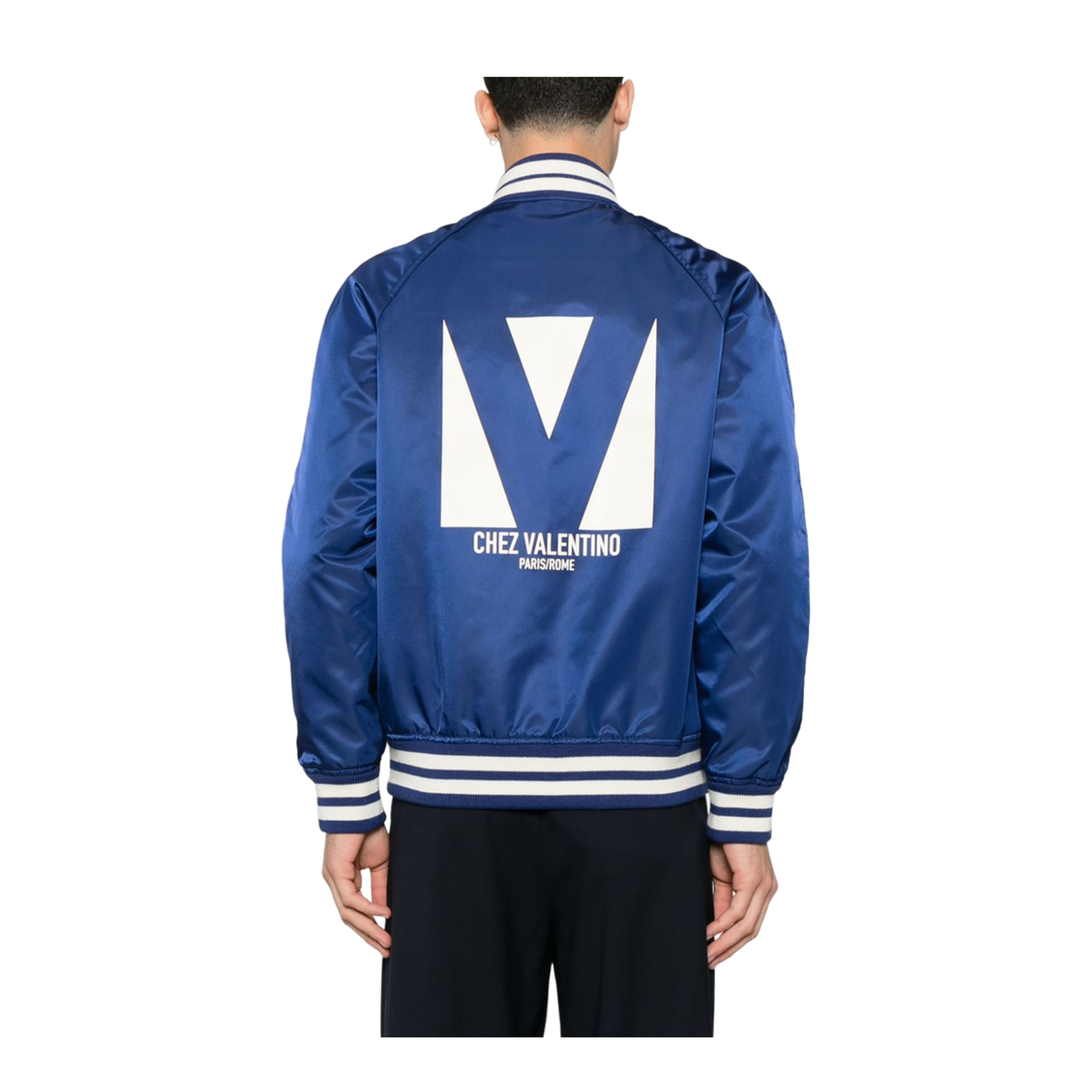Royal Blue Front Zip Jacket
