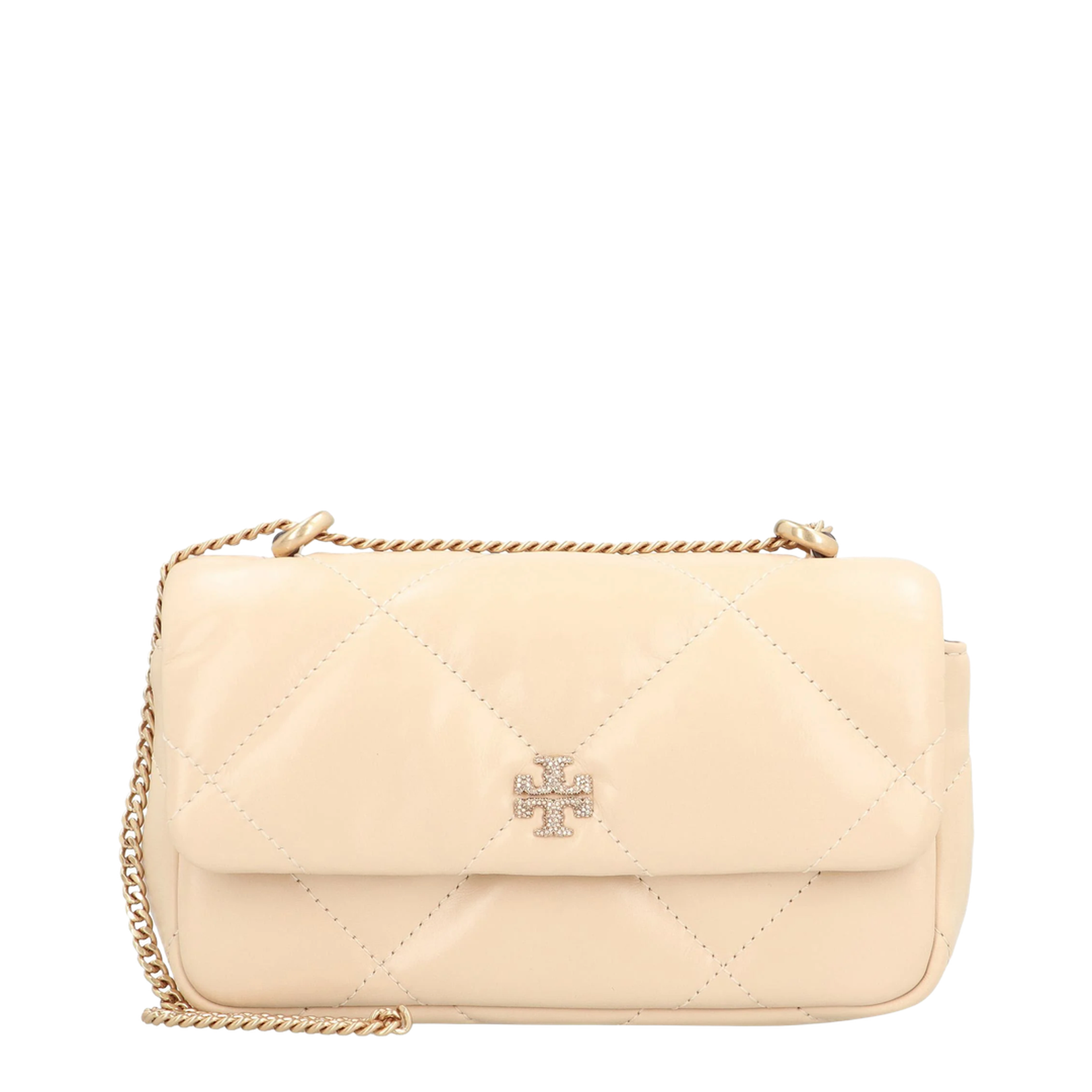 Kira Diamond Leather Mini Crossbody Bag