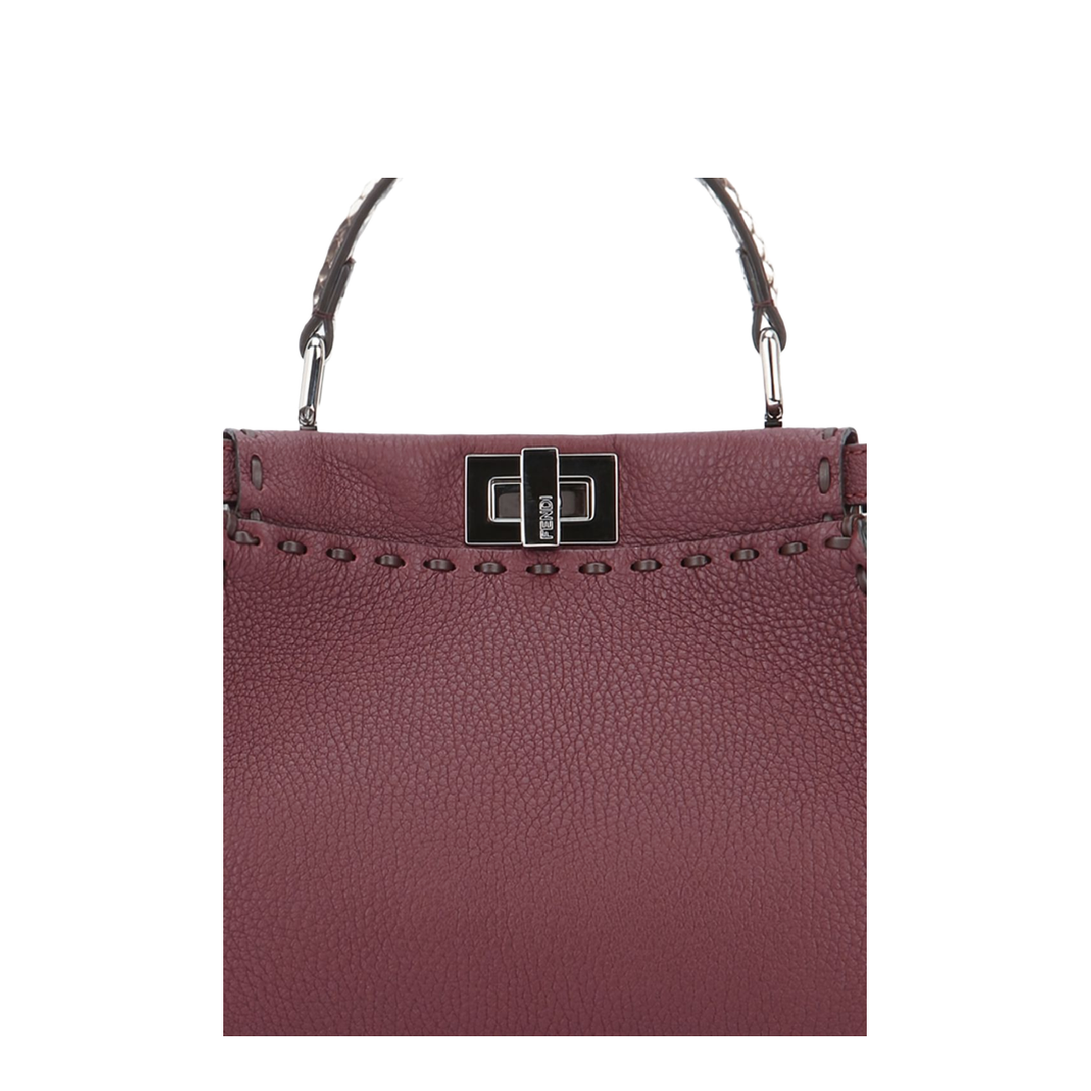 Peekaboo Mini Cuoio Romano Leather Multicolor