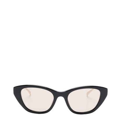 Cat Eye Frame Sunglasses in Black