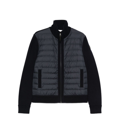 Midnight Blue Wool Cardigan