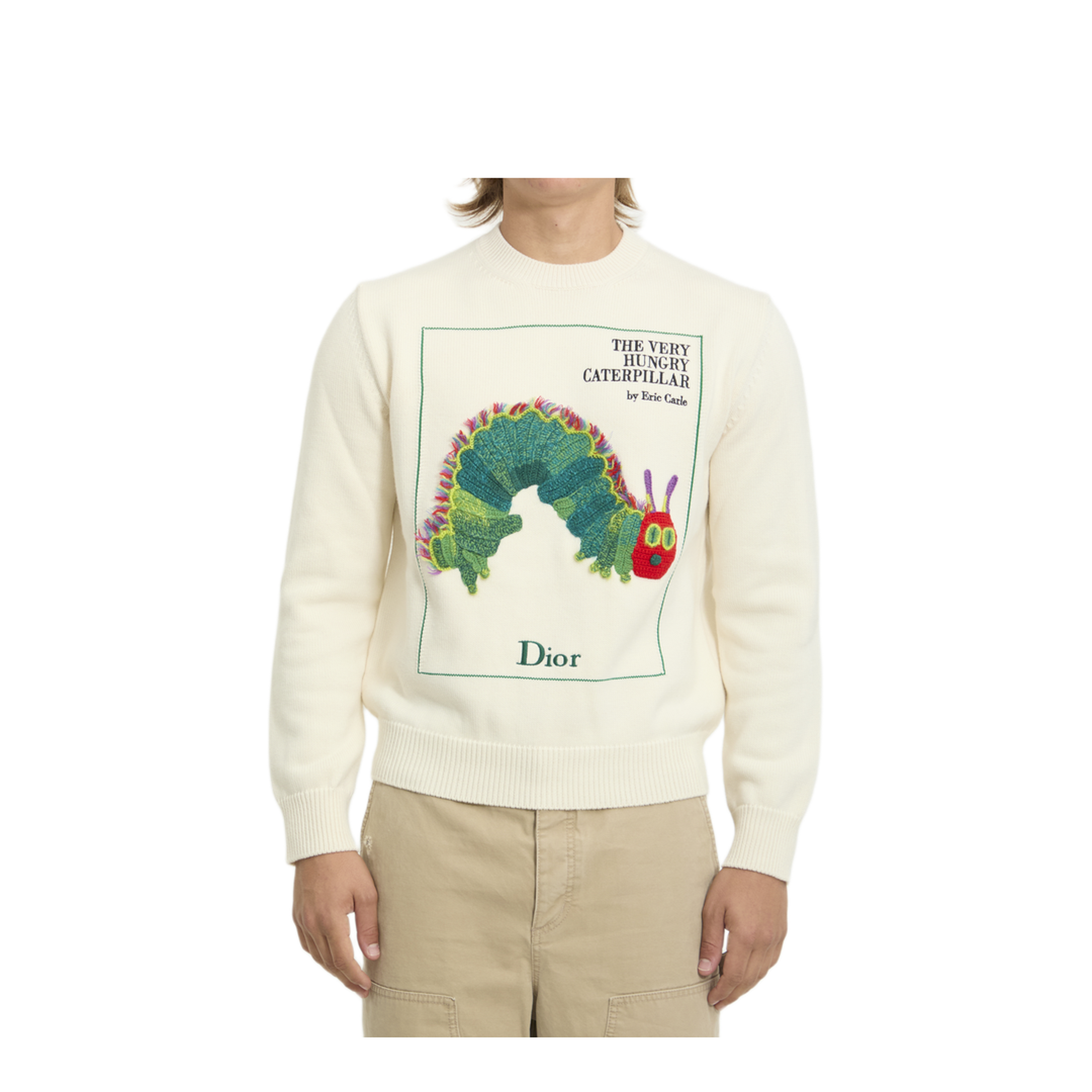 MAYFEYR - Dior - Sweater With Book Cover Embroidery - 693M618A7008089