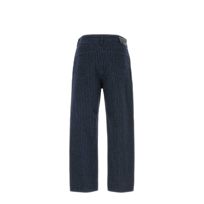 MAYFEYR - Fendi - Embroidered Stretch Denim Jeans - FLP285AUACF1RXI