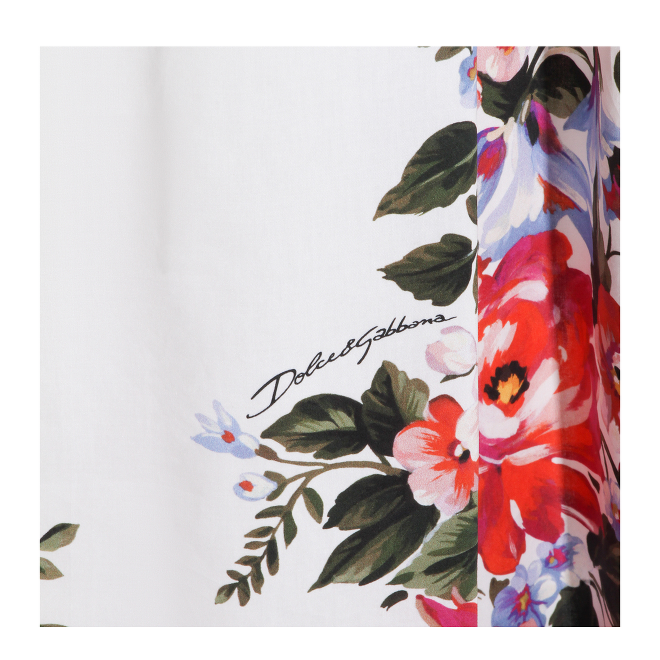 Long Skirt with a Floral Print