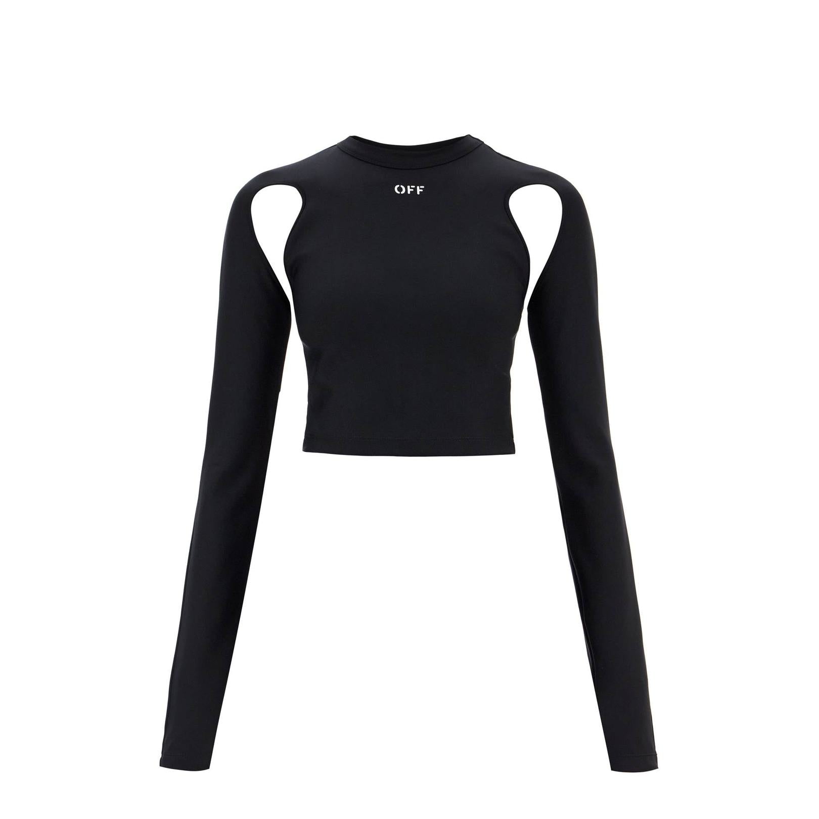 Off-White "cropped top with cut out detail