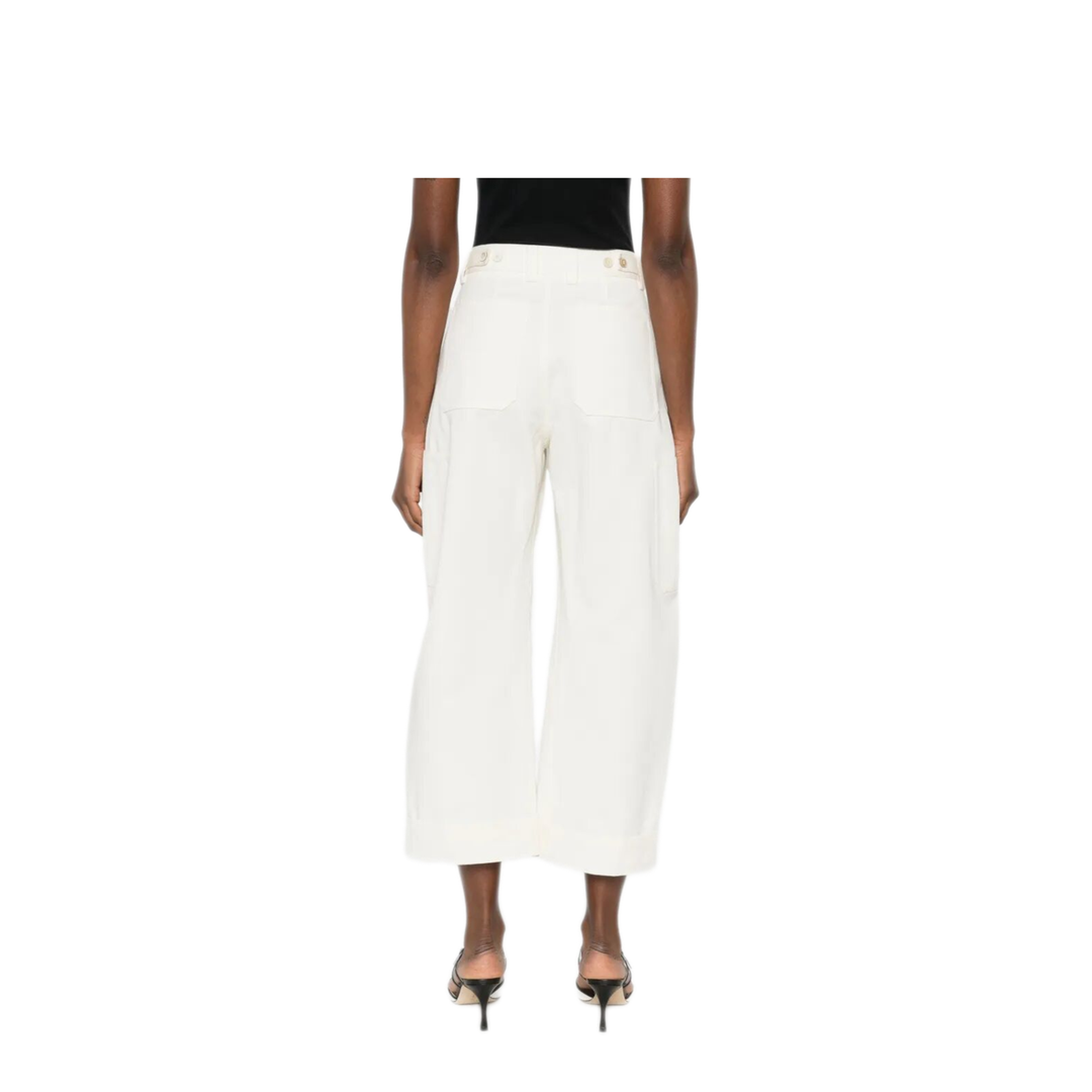 MAYFEYR - Givenchy - Cotton And Wool Cocoon Cropped Cargo Pants - BW519H164D105