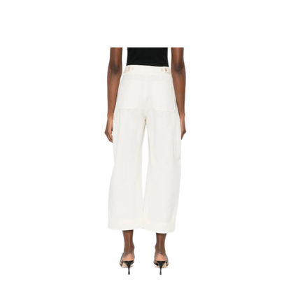 MAYFEYR - Givenchy - Cotton And Wool Cocoon Cropped Cargo Pants - BW519H164D105
