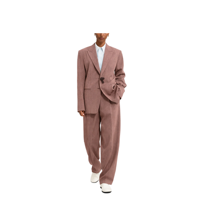 Blazer In Wool And Linen