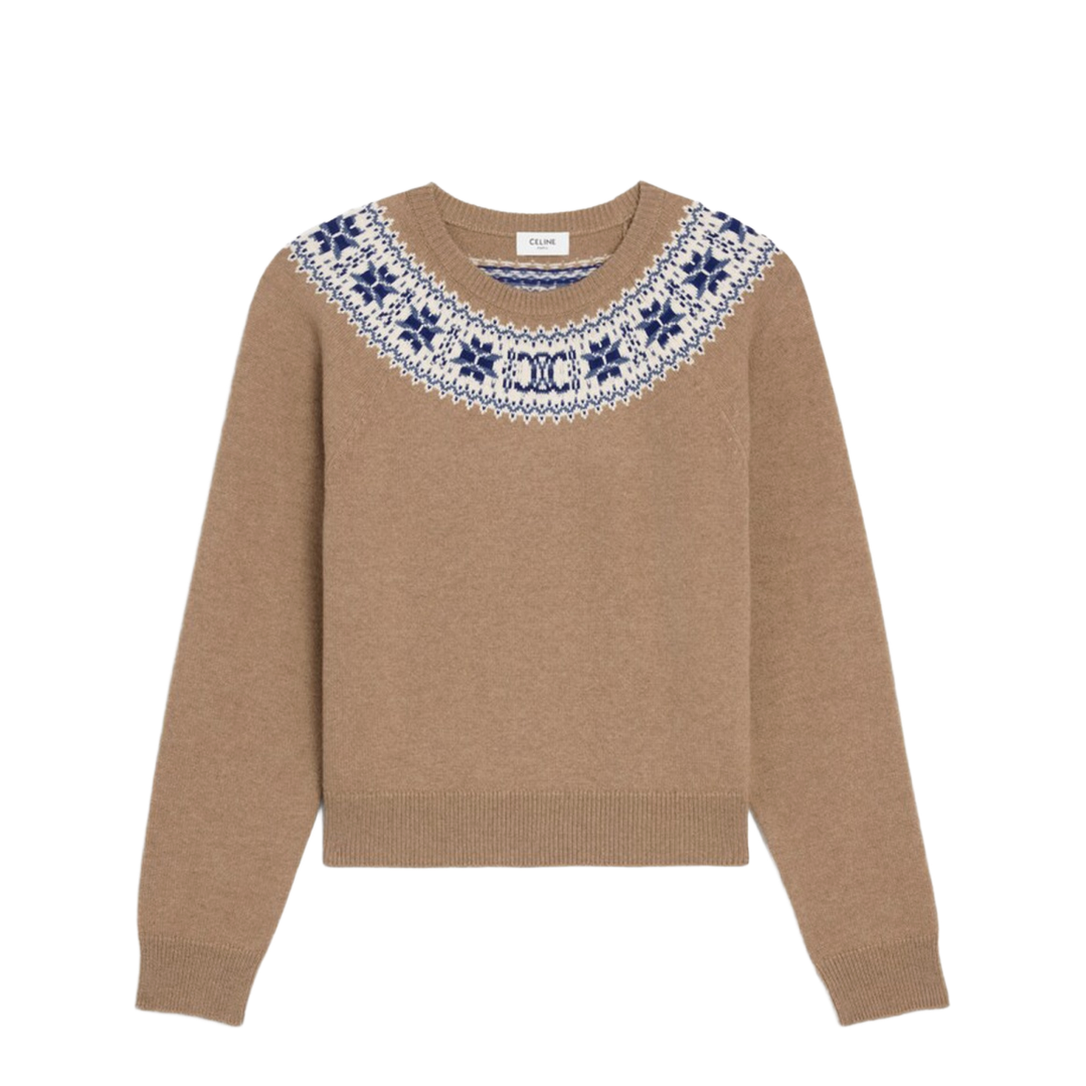 Fair Isle Knitwear Sweater
