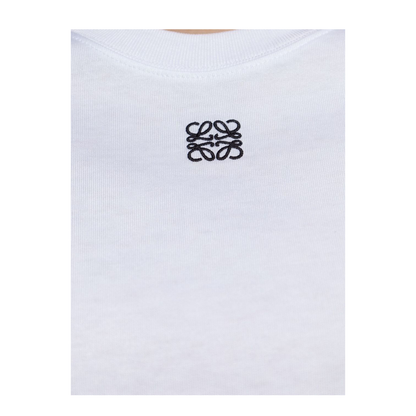 Small Fit T-Shirt in Cotton Blend White