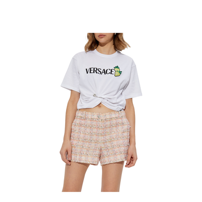 White Strawberry Patch T-shirt