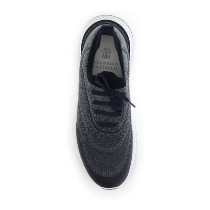 MAYFEYR - Brunello Cucinelli - Techno Cotton Knit Sneakers Runners - MZUEHRO342
