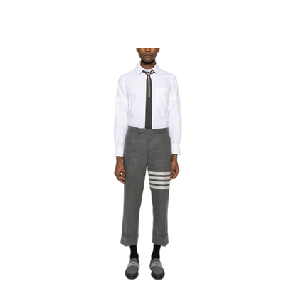 MAYFEYR - Thom Browne - Armband-Detail Cotton Shirt - MWL403OF0313100