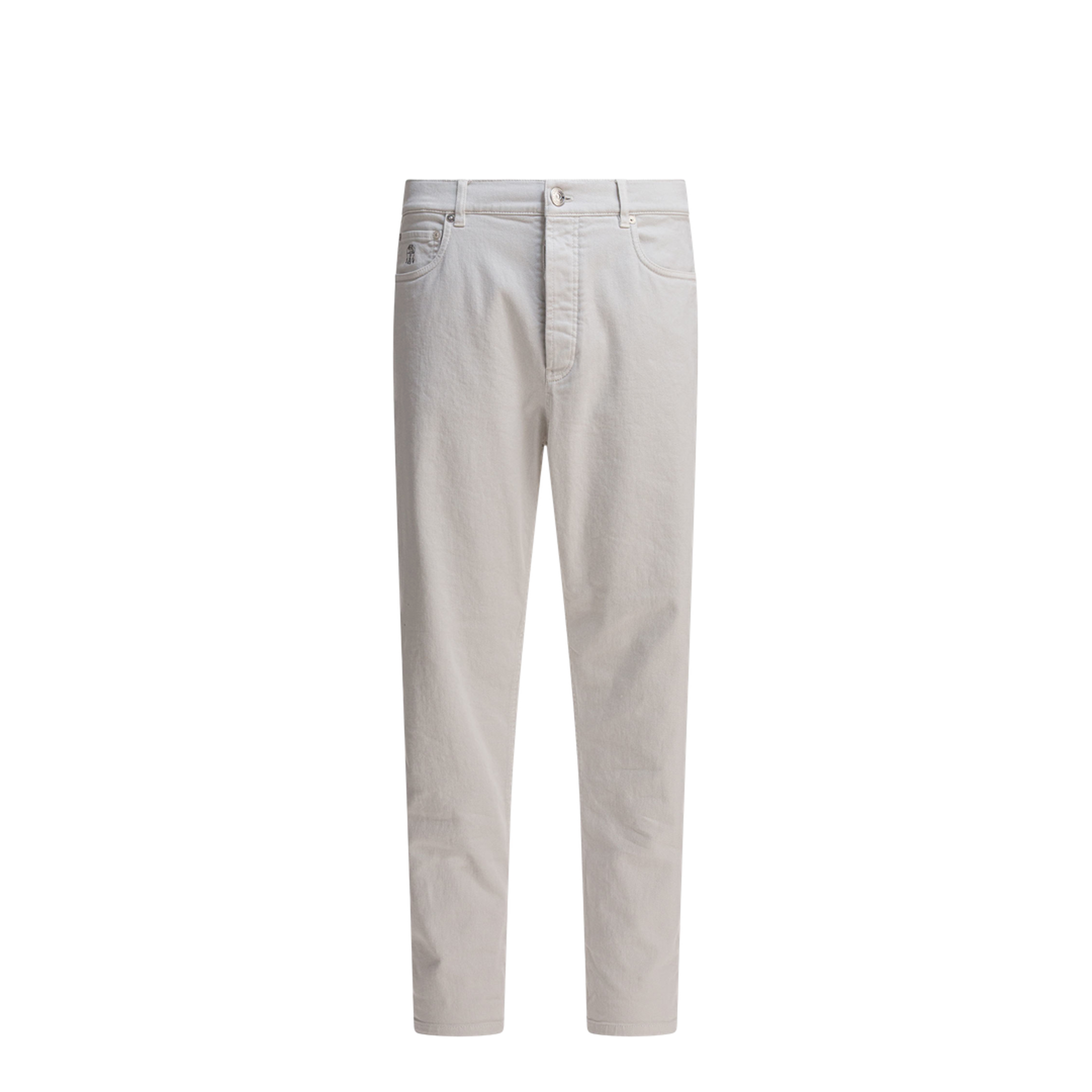 White Cotton Pants