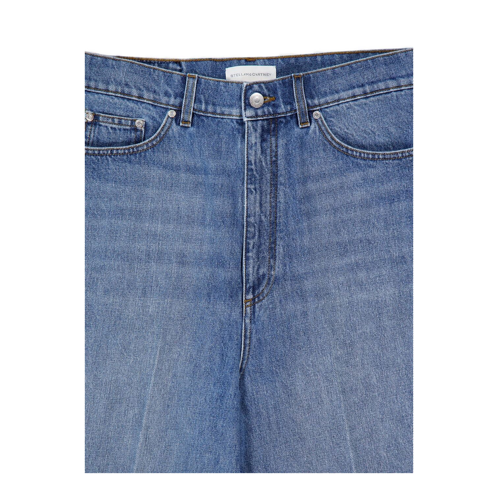Wide Leg Denim Jeans