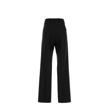 MAYFEYR - Miu Miu - Embroidered Stretch Wool Palazzo Pant - MP1831SOOO16FAF0002