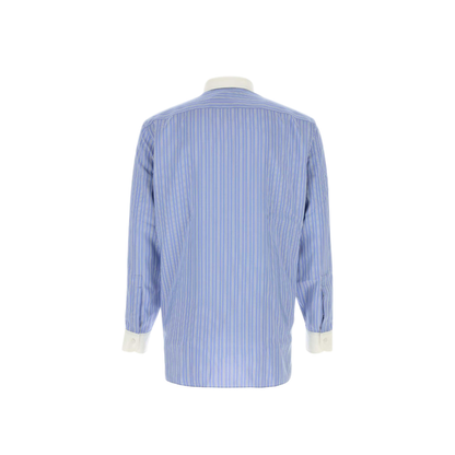 MAYFEYR - Tom Ford - Popeline Chambray Alternate Stripe Shirt - HRN006FMS116UWB
