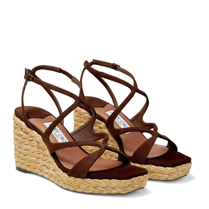 MAYFEYR - Jimmy Choo - Flat Shoes Ayla 85 - AYLA85CUGCOFFEE