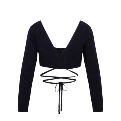 MAYFEYR - Patou - Wrap Knitted Top - KN1228041697E