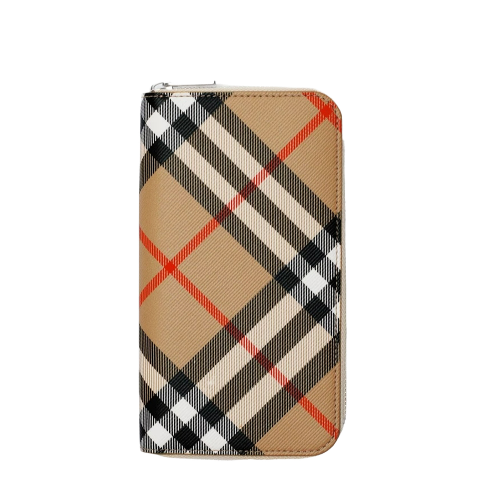 Check Zip Wallet in Sand