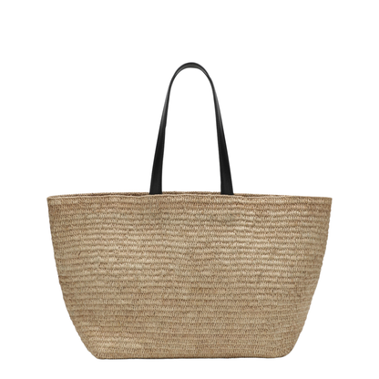 Ami de Coeur Raffia Tote Bag - Natural