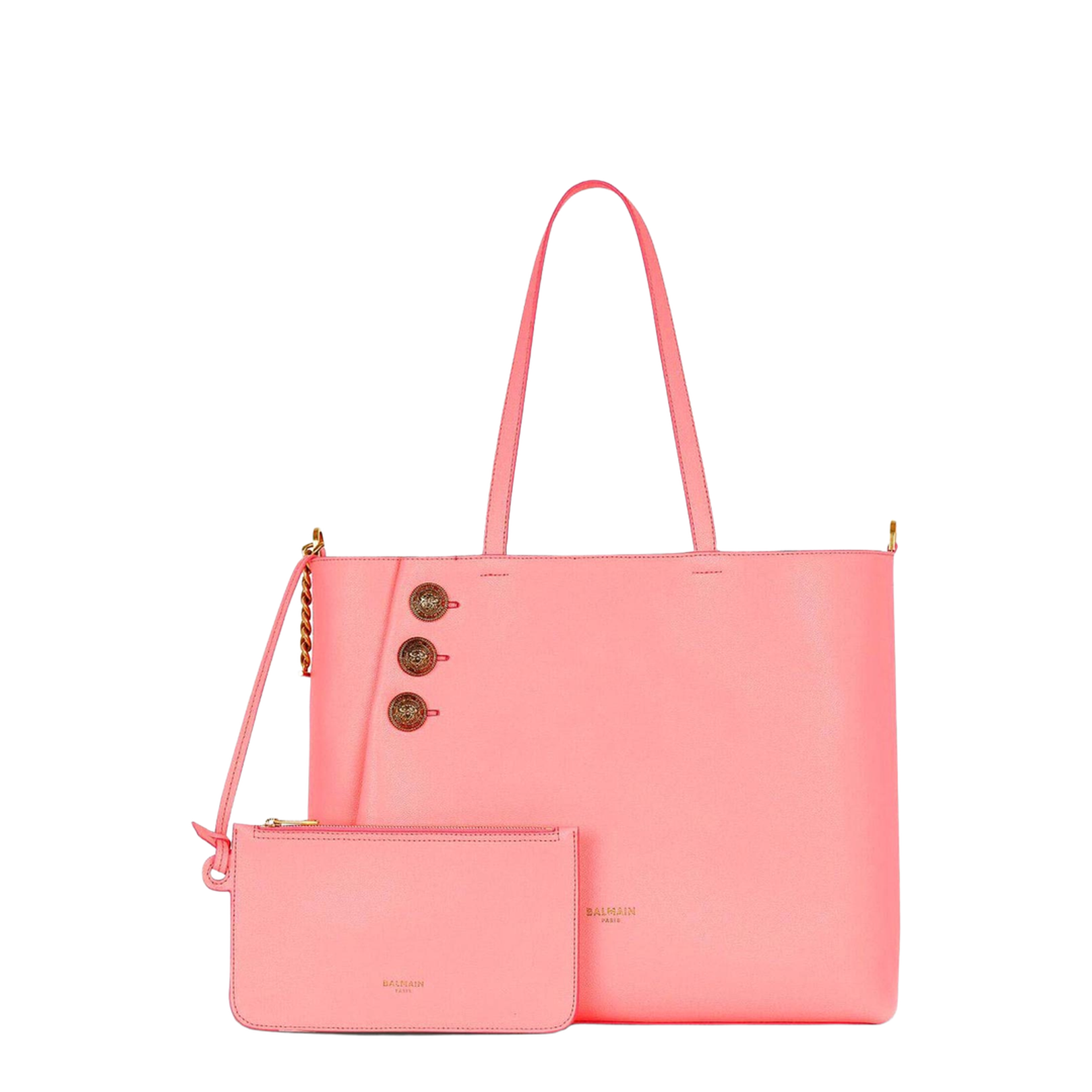 Emblme Leather Tote Bag
