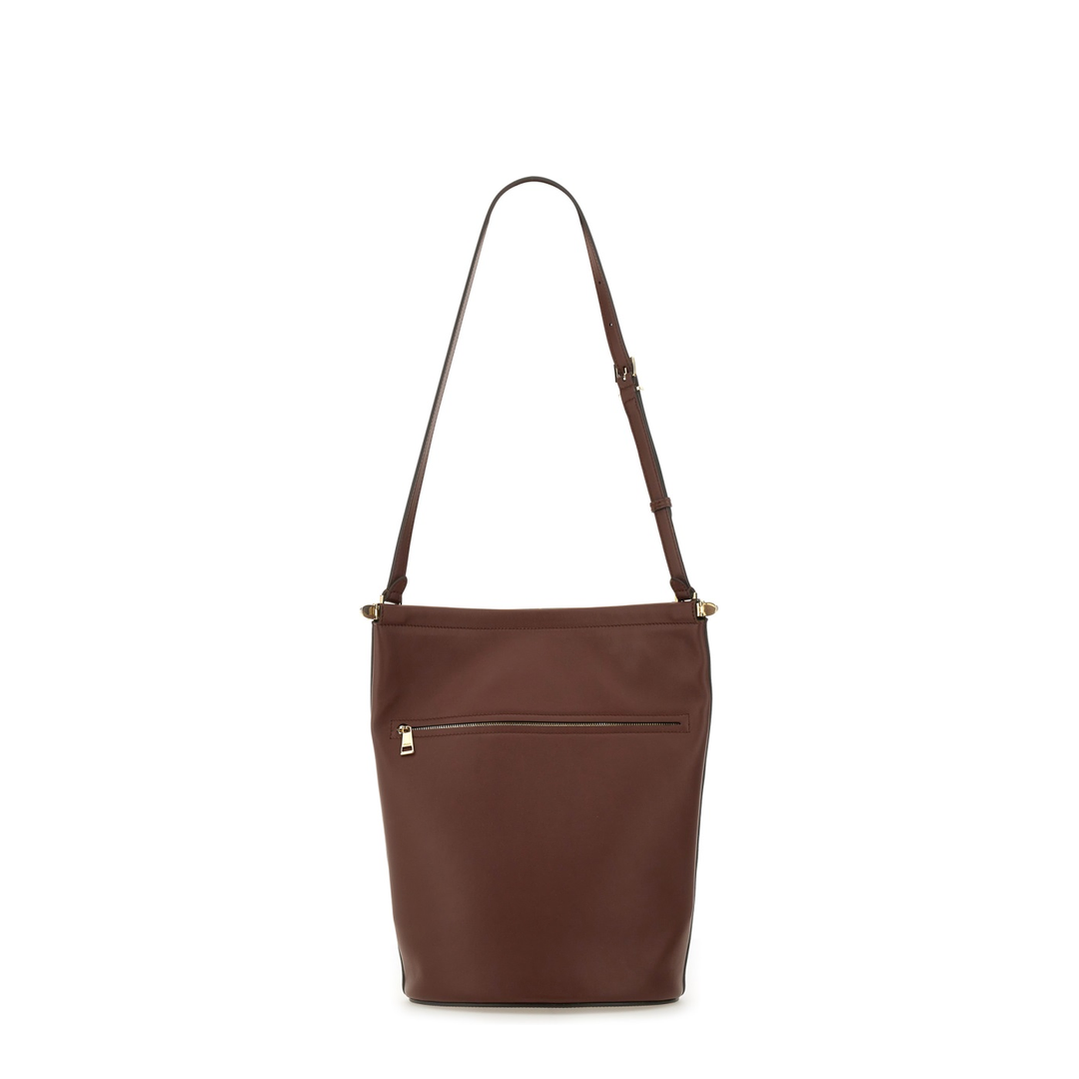 Small Leather Bucket Bag