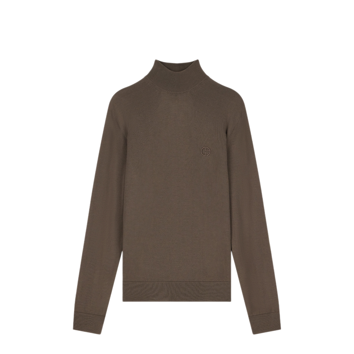 MAYFEYR - GIORGIO ARMANI - Slim Fit Sweater In Plain Knit Virgin Wool - GM003866AF28169U7001