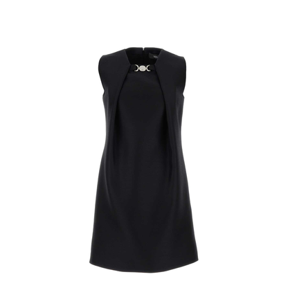 Wool And Silk Mini Dress