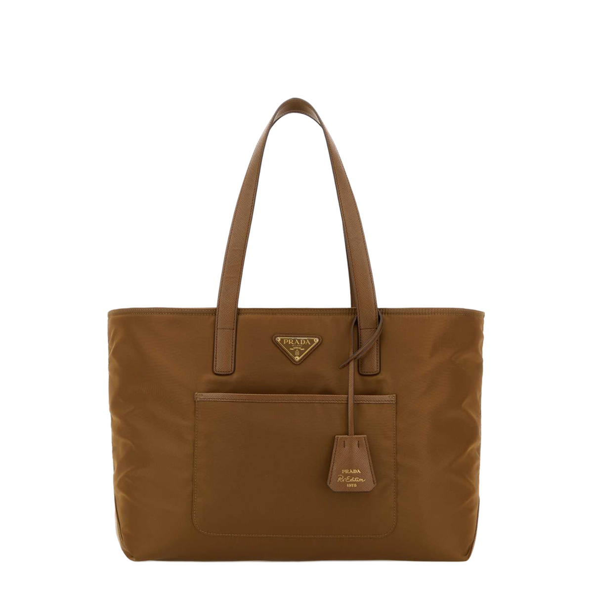 MAYFEYR - Prada - Brown Re-Nylon Shopping Bag - 1BG555R064F0134