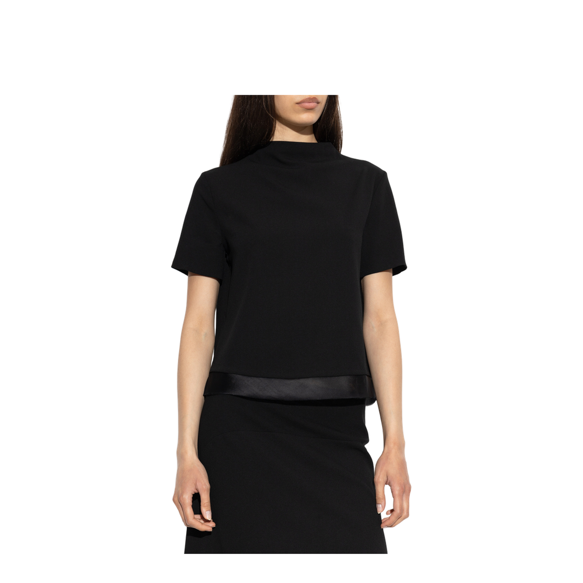 MAYFEYR - Jil Sander - Wool Top With Short Sleeves - J02NC0314J40356001