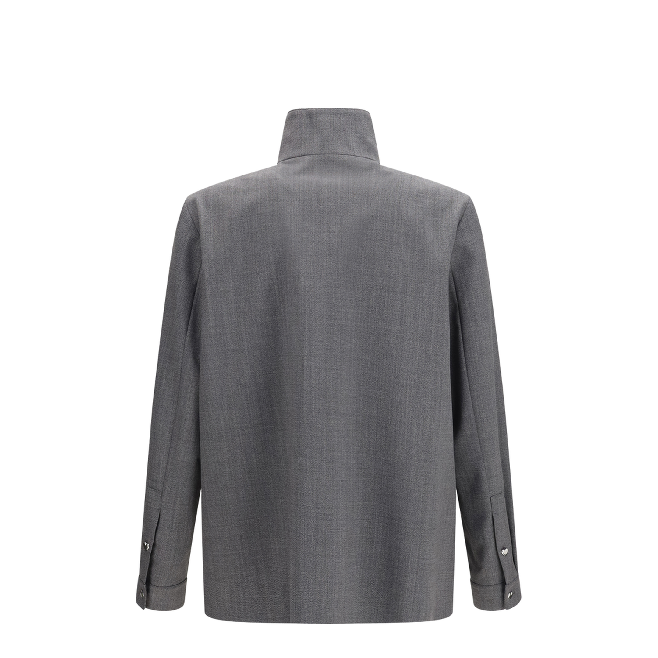 MAYFEYR - Valentino - Mouliné Wool Shirt Jacket - 8V0CIR15BFT