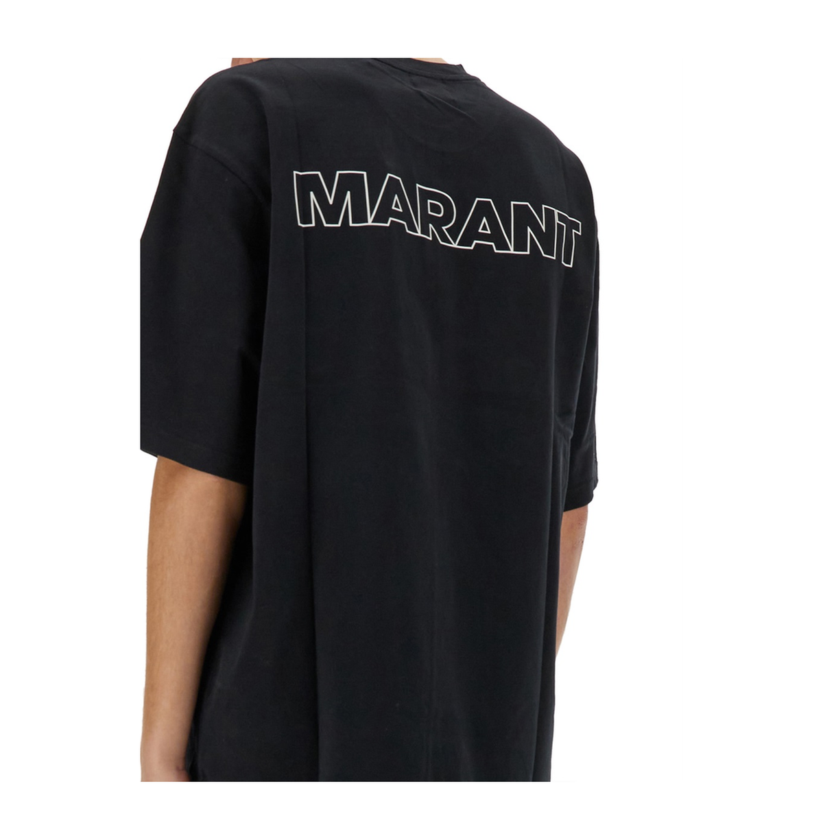 MAYFEYR - Isabel Marant Étoile - Guizy T Shirt - TS0079HBB2N18HBKWH