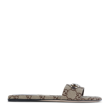 Slide Sandal with Horsebit