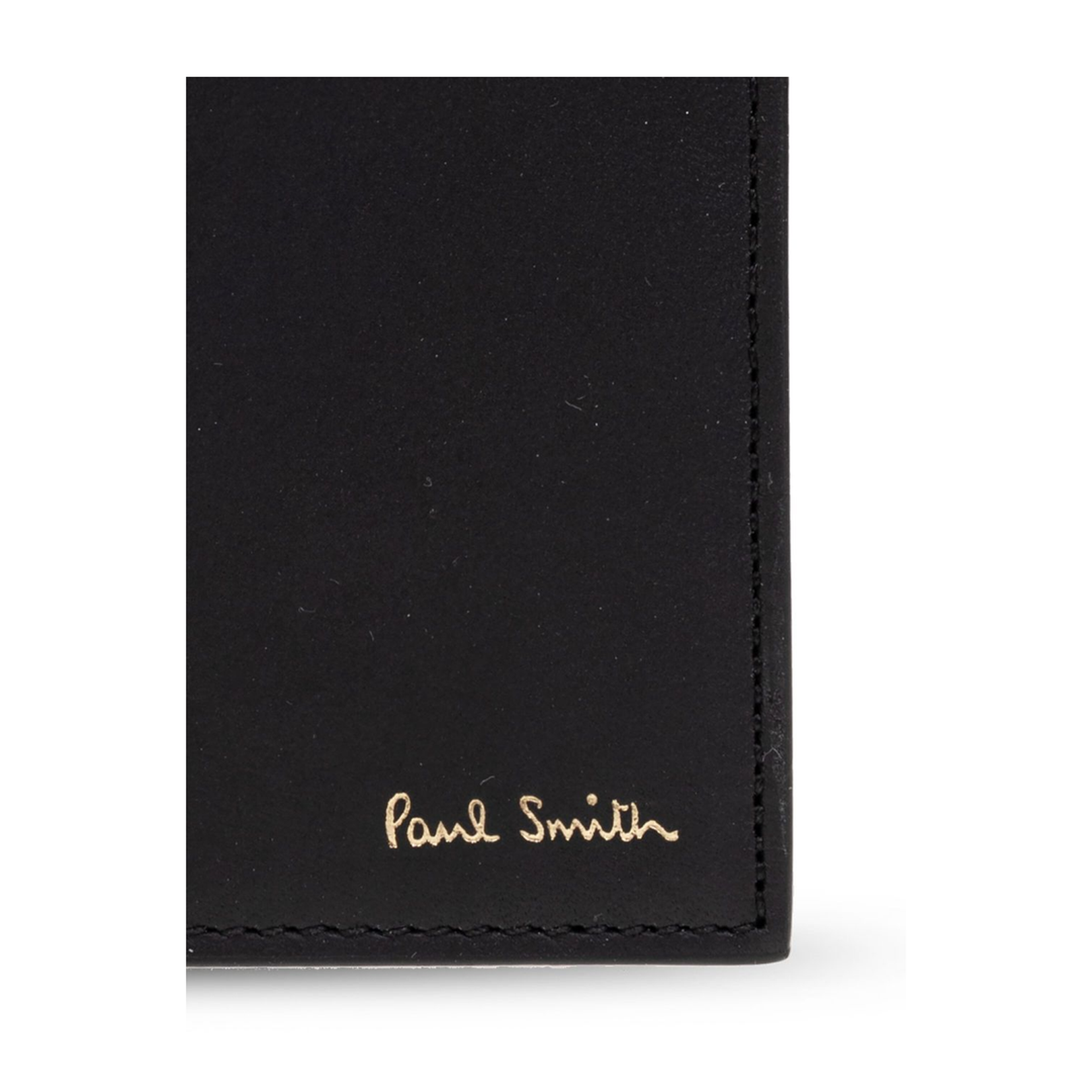 Artist Stripe-Print Leather Wallet