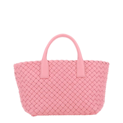 Cabat Mini Leather Handbags - Pink
