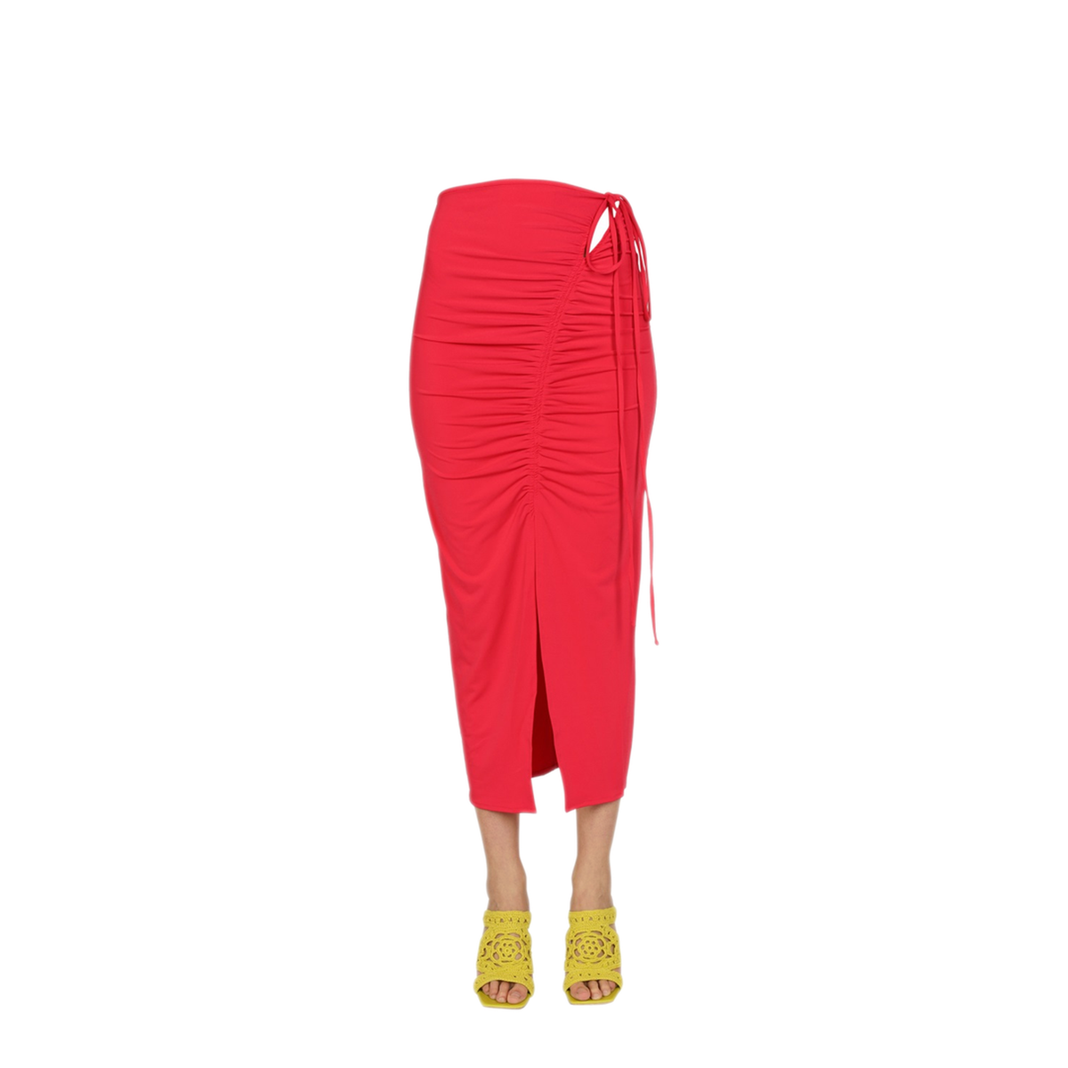 MAYFEYR - Self Portrait - Jersey Skirt - SS2219SFUCHSIA