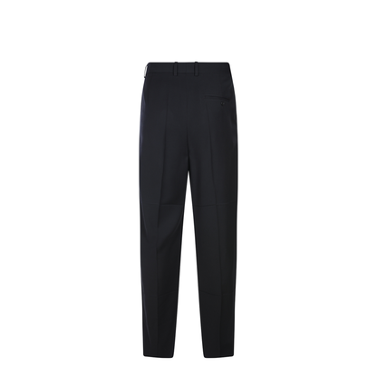 Wool Blend Tailored Pants