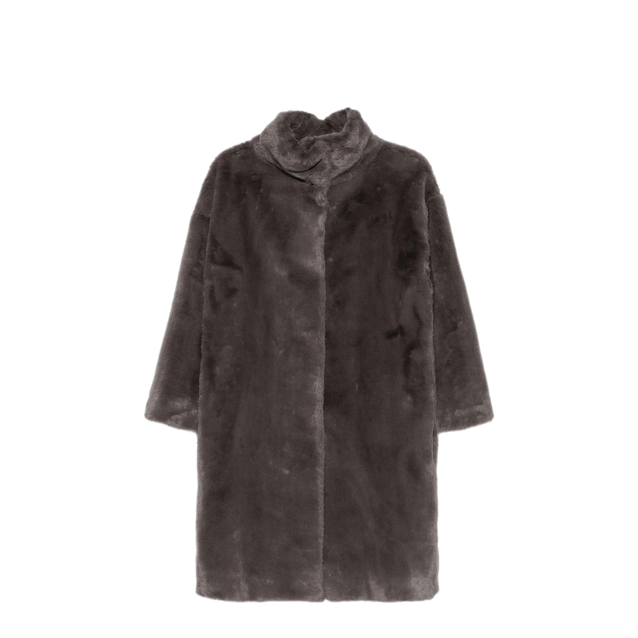 MAYFEYR - Herno - High-Neck Faux-Fur Coat - GC000491D124229480