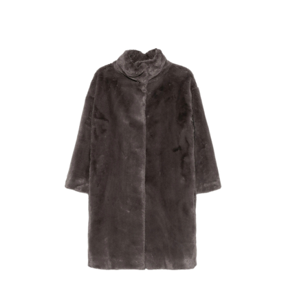 MAYFEYR - Herno - High-Neck Faux-Fur Coat - GC000491D124229480