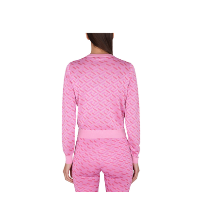 Jacquard Cardigan La Greca