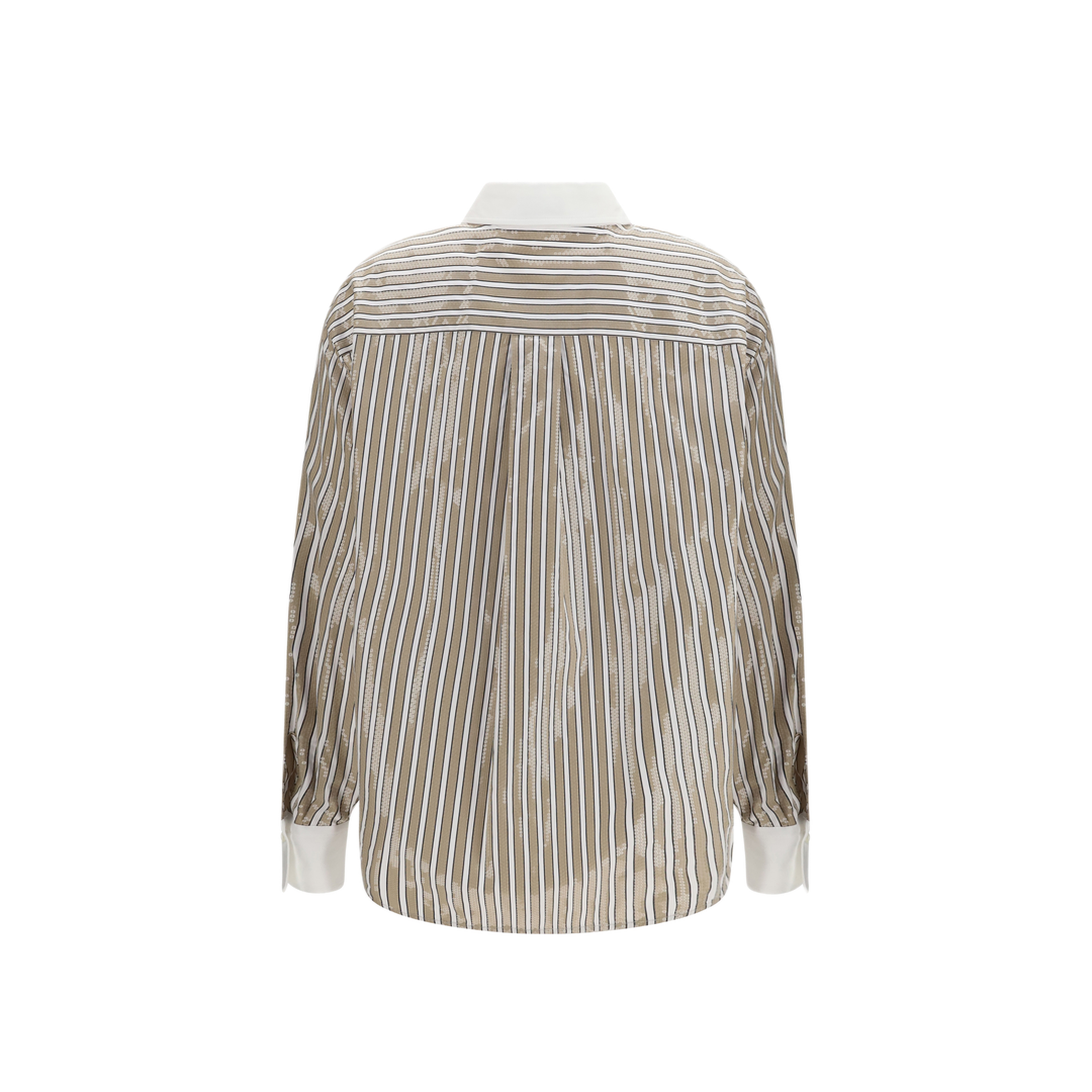MAYFEYR - Brunello Cucinelli - Dazzling Stripes Cotton Shirt - MH749MX306