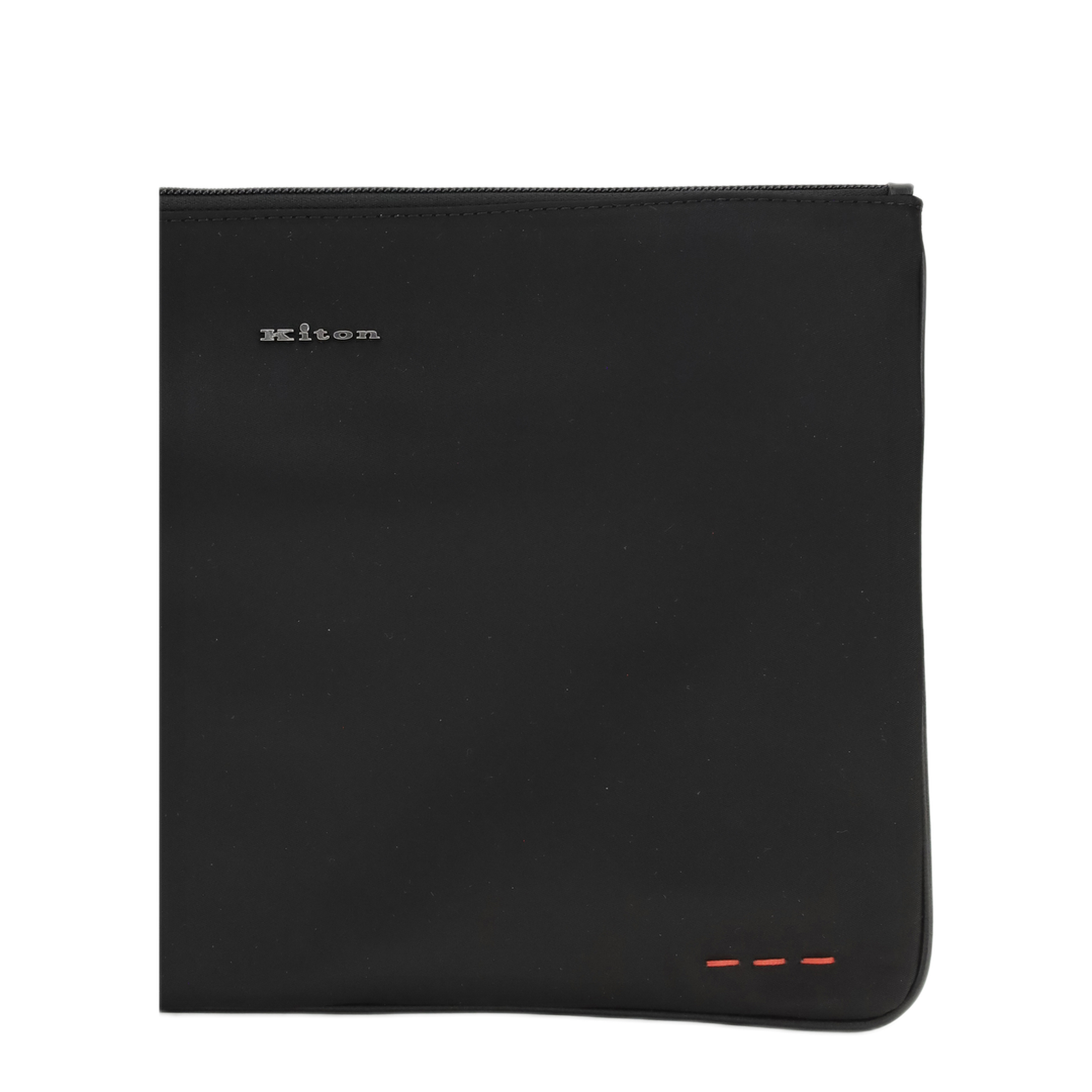 MAYFEYR - Kiton - Leather Pouch - UBA0059N0127001004NERO
