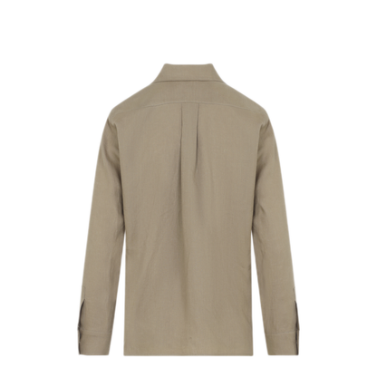 MAYFEYR - Max Mara - Linen M Logo Shirt - 2611111012600003