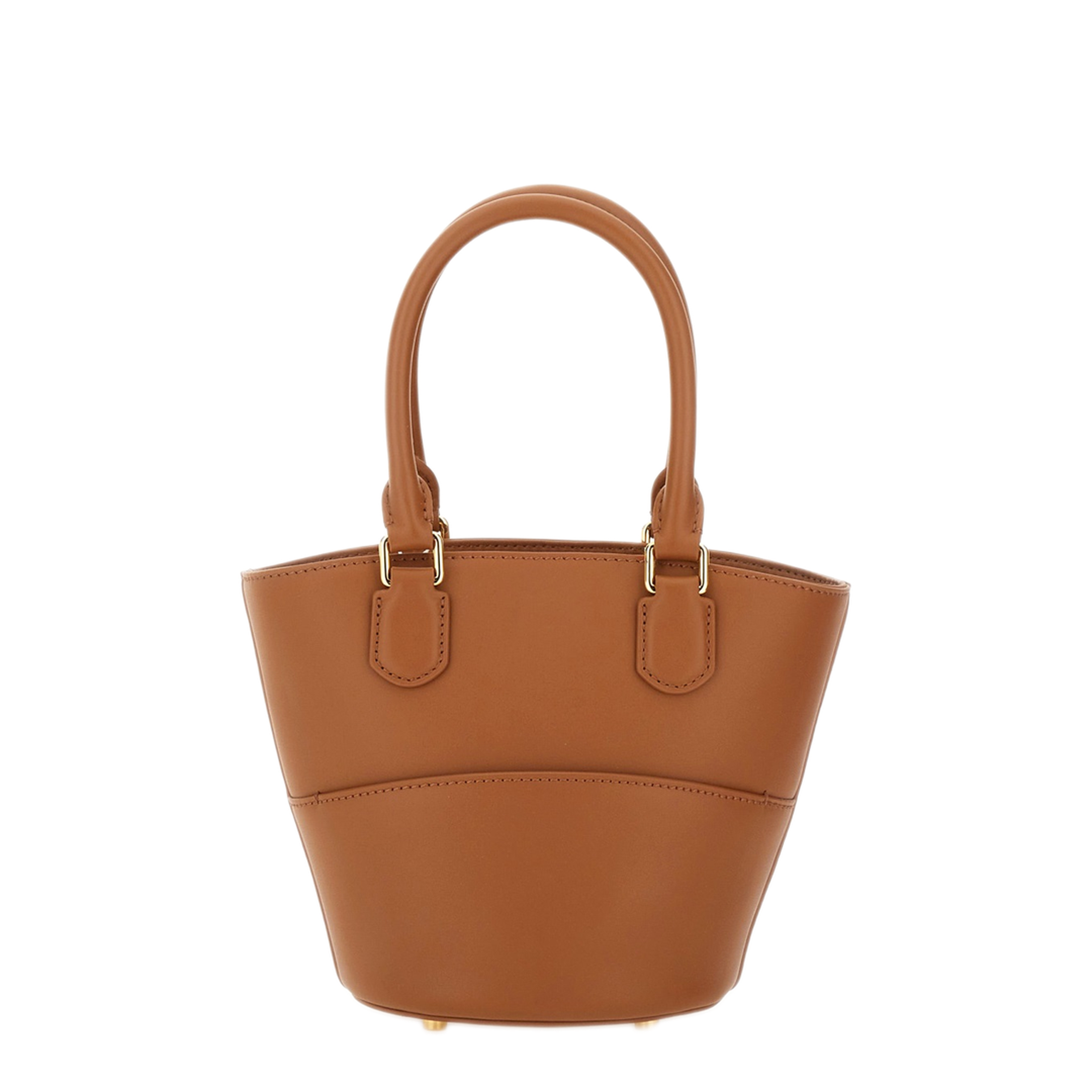 MAYFEYR - Self Portrait - Leather Tote Bag With Charm - PF25314TTAN