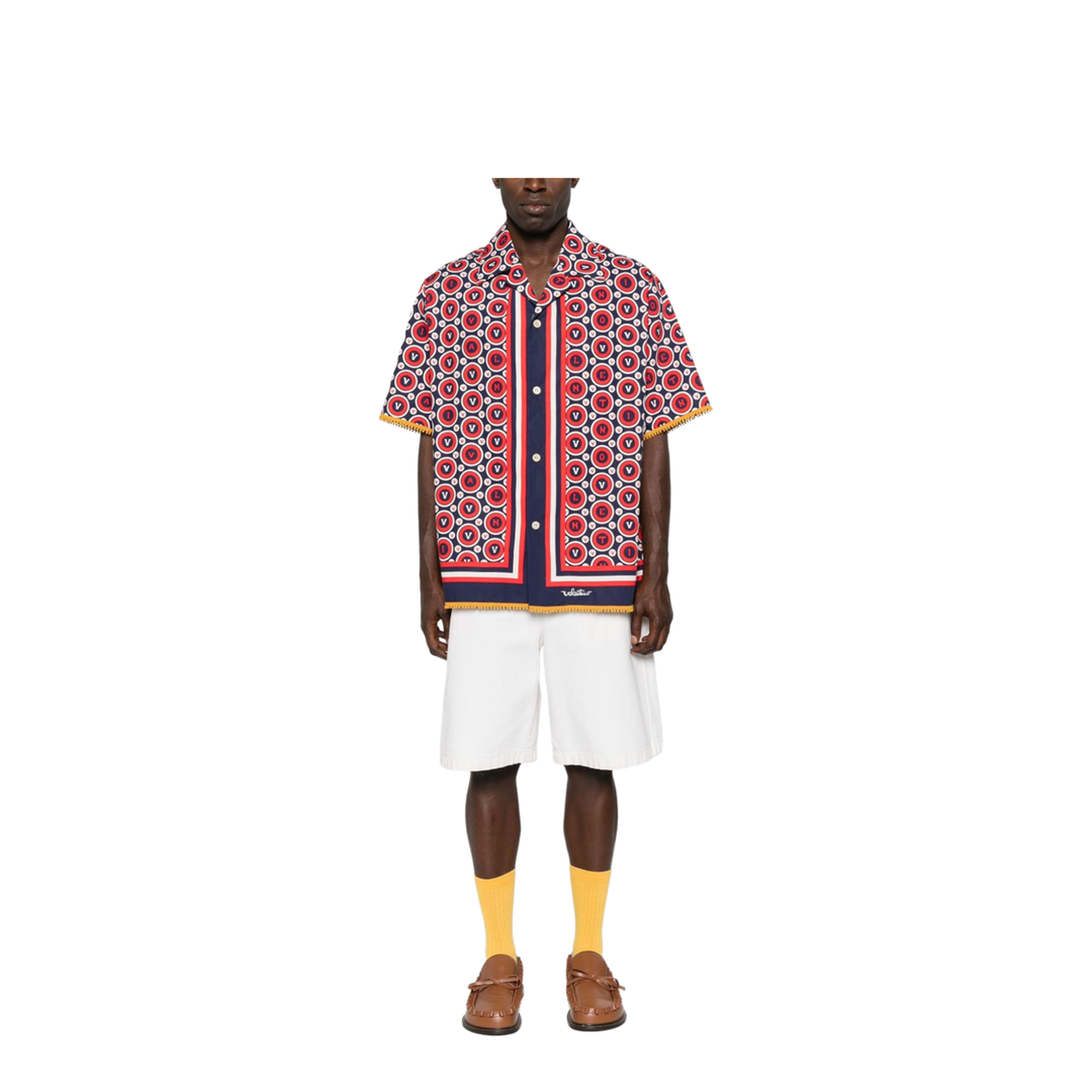 Bulles Royales Cotton Bowling Shirt